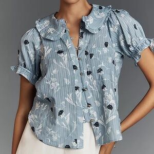 Anthropologie Sky Keira Blouse